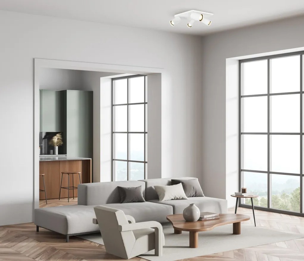 Mennyezeti Lámpa Fehér Nesto ITALUX-SPL-23436-4S-WH