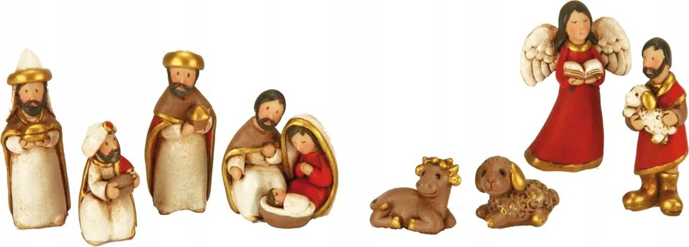 Gyönyörű Betlehem figurák Gyerekeknek 8 részes max. 6,0cm magas