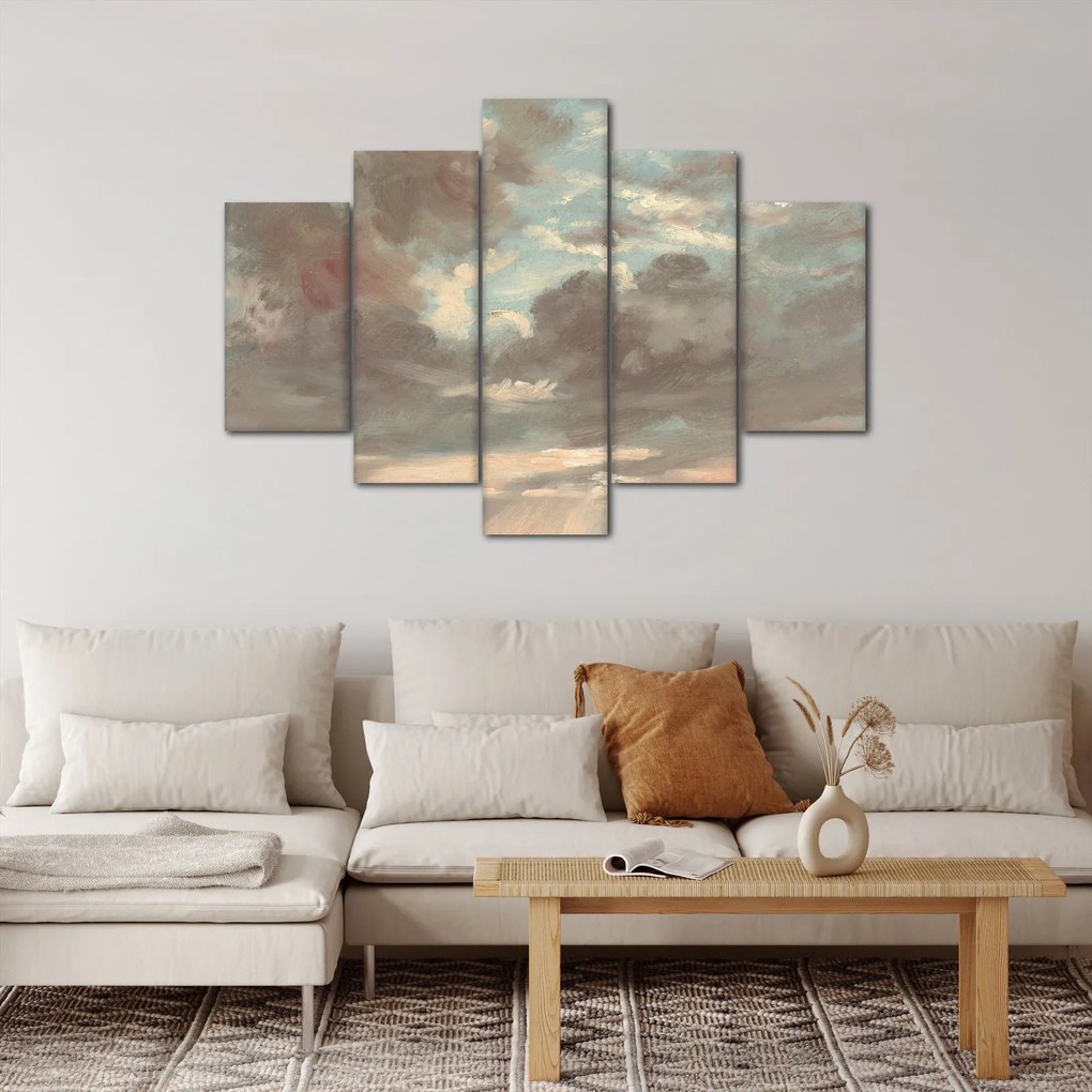 Kép - John Constable, Cloud Study Stormy Sunset, reprodukciók (150x105 cm)