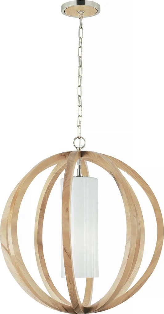 Feiss modern skandináv függeszték allier fehér barna nikkel elsfe-allier-p-l-lw