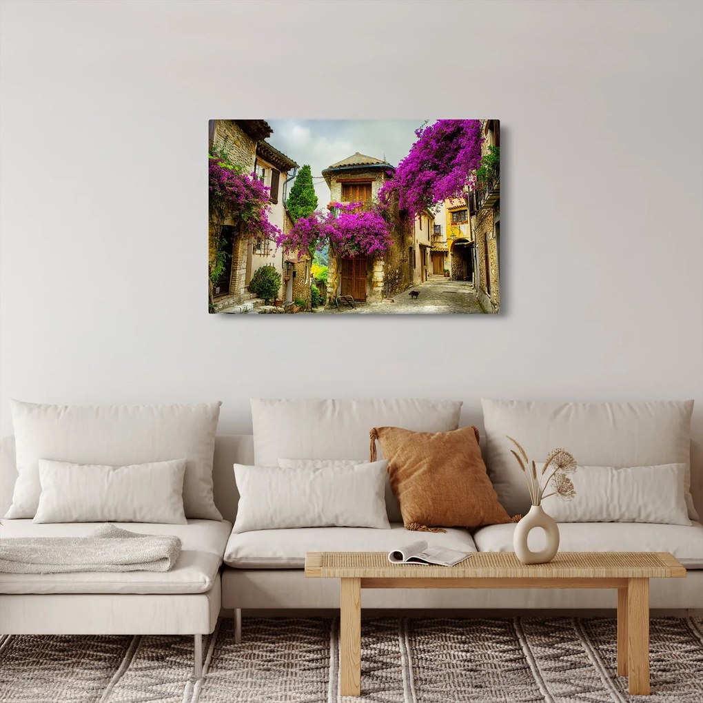 Kép - Mediterrán lusta sikátor (90x60 cm)