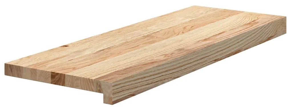 12 db tömör tölgyfa lépcsőfokok kezeletlen 70x25x2 cm
