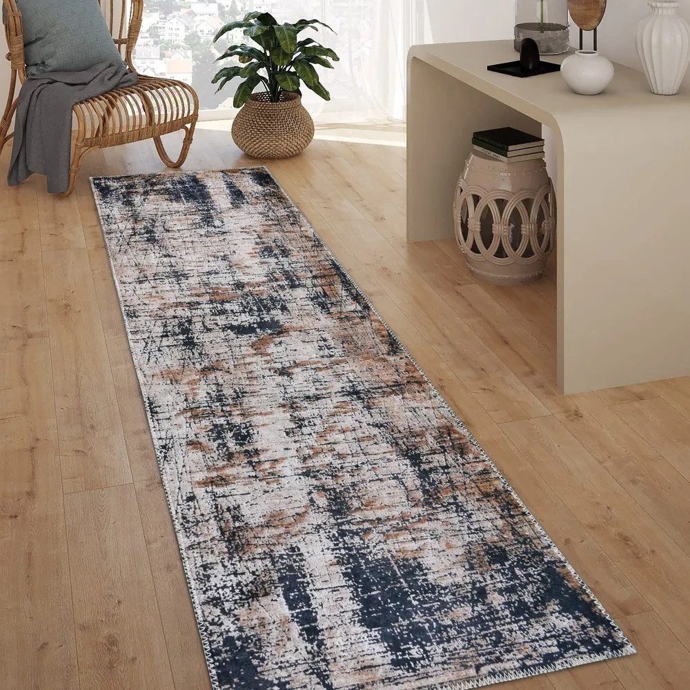 Kék mosható futószőnyeg 80x200 cm Abstract Colors – Vitaus