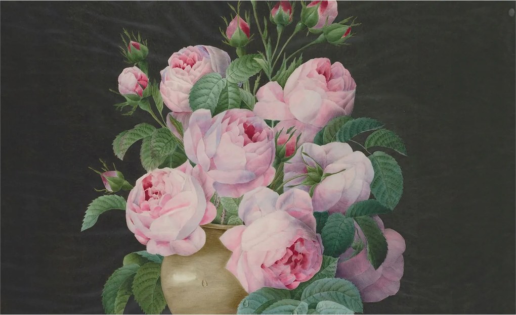 Stílusos Dekoratív fotótapéta Flizelin Virágos elegancia 416x254