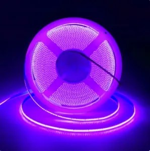 Led Szalag Cob 12V Fényvonal 320 Lila 1M.