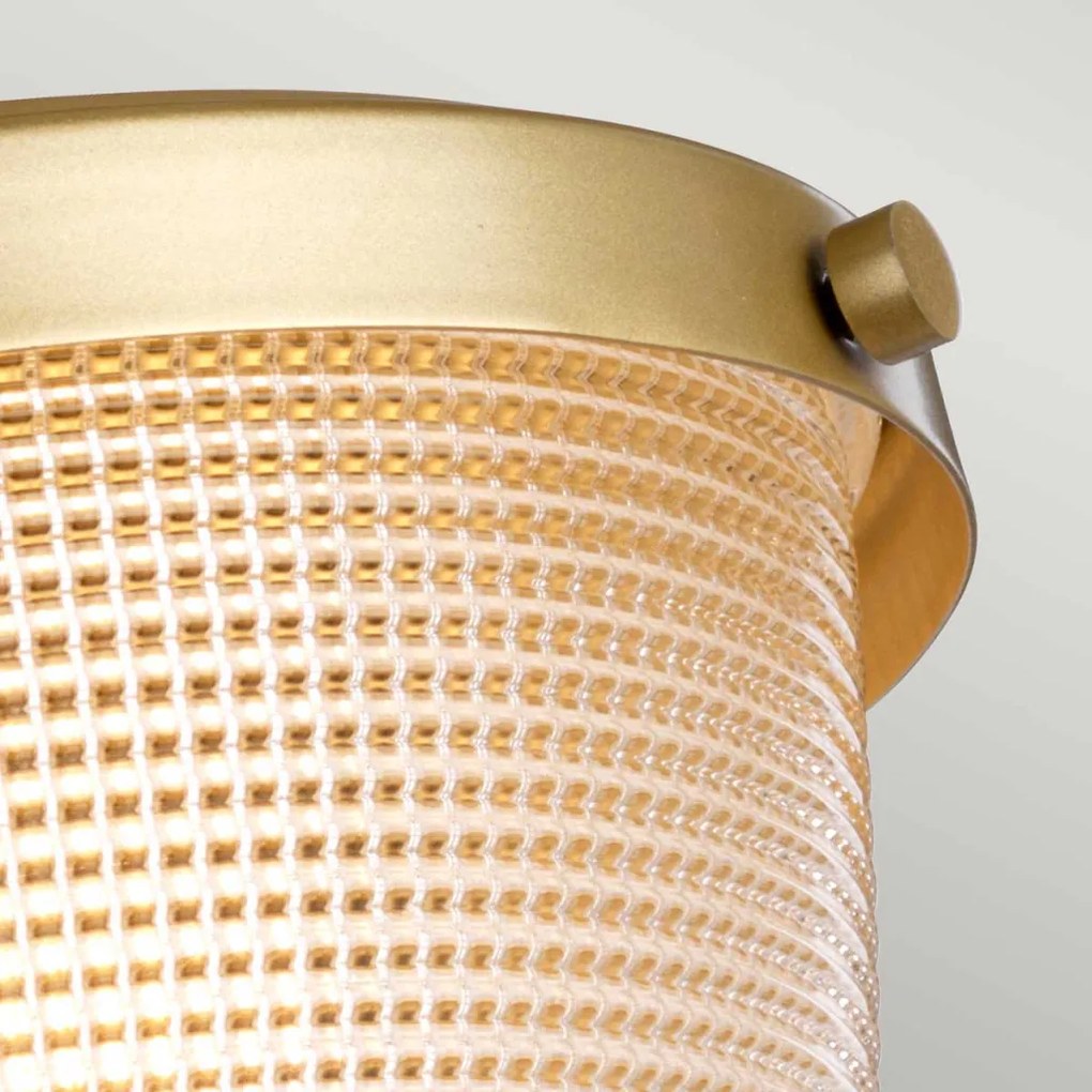 Elstead Lighting DUBLIN QZ-DUBLIN-SF-PNBR Plafonlámpa 1x60W/E27 IP44