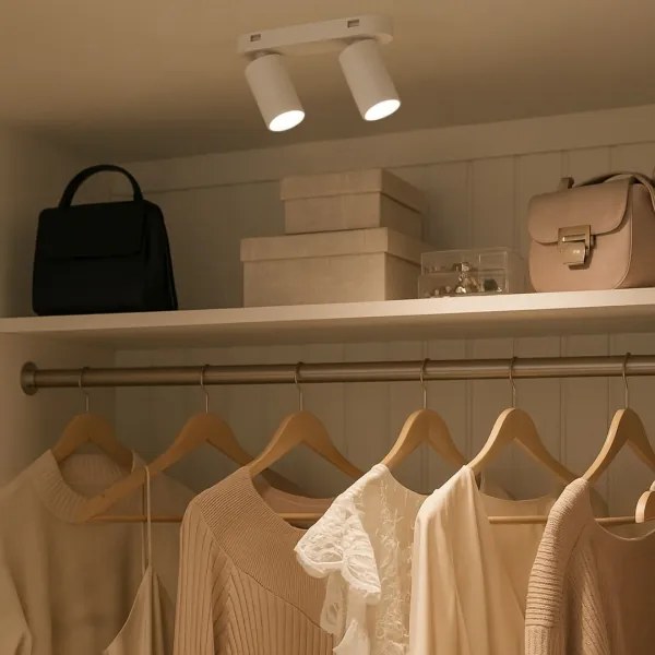 Rabalux 73086 - YORLI spotlámpa 2xGU10/7W/230V fehér