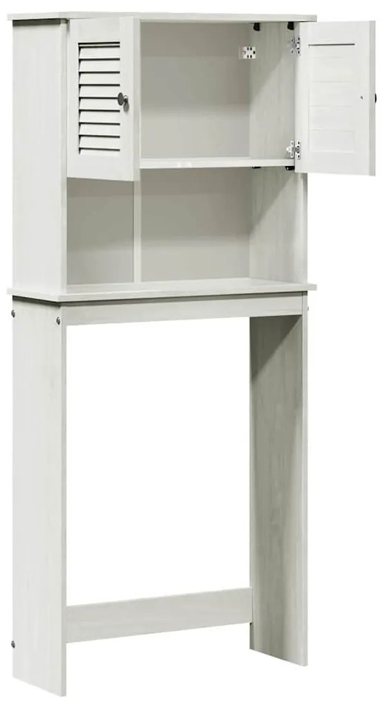 Mosógép Szekrény VIGO Fehér 72.5 x 27 x 161 cm Tömör fenyőfa