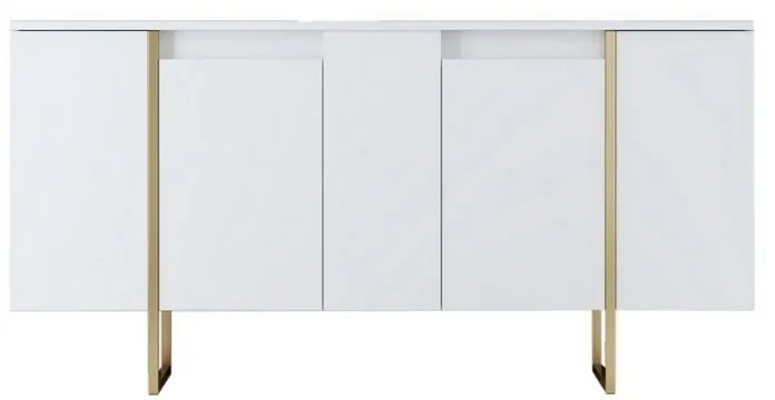 Luxe White and Gold szekrény
