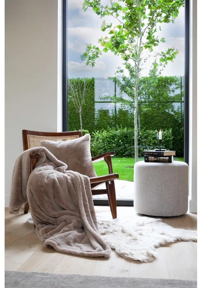 Barna műszőrme takaró 150x200 cm Ruby – Tiseco Home Studio