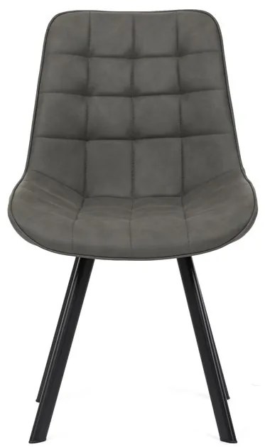 Szürke Vintage Szövet Étkezőszék. – HC-V3066