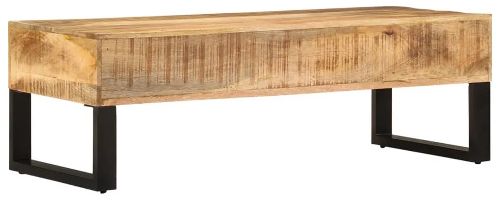 Tömör mangófa dohányzóasztal 110 x 50 x 38 cm