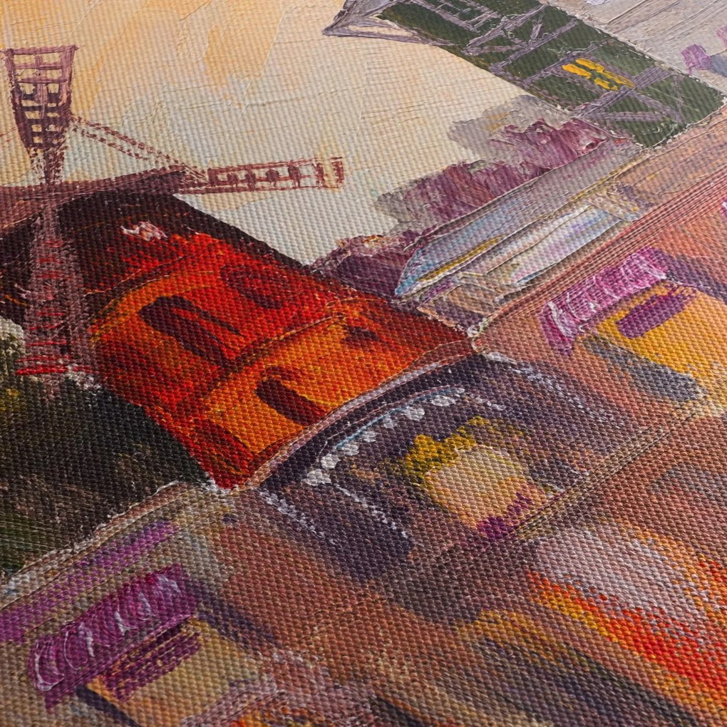 Kép - Moulin rouge, Párizs, Franciaország (70x50 cm)