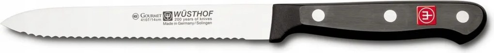 Wusthof Fogazott kés 14 cm Gourmet