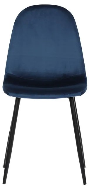 Kék Bársony Étkezőszék. CT-971 BLUE4