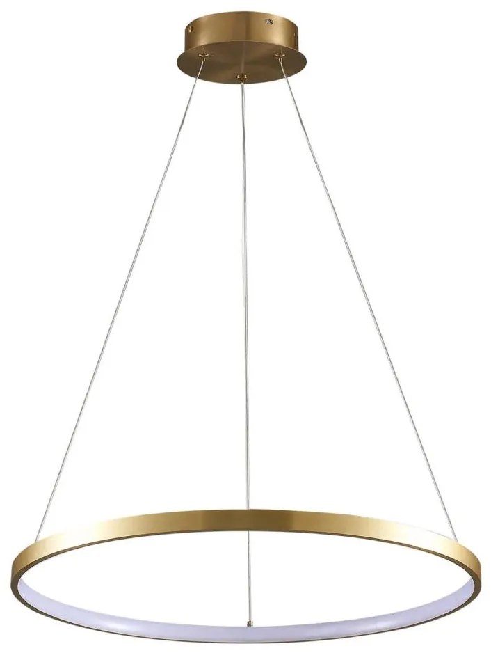 Polux LED Csillár zsinóron LEA LED/20W/230V 4000K átm. 50 cm arany SA2213