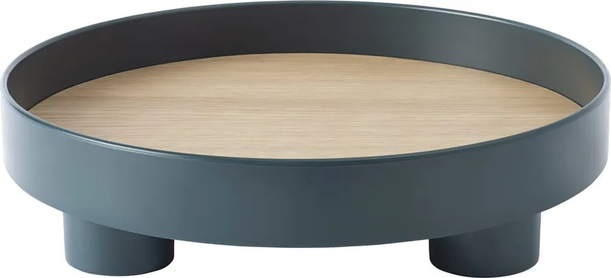 Muuto Platform Tálca Kerek 30 cm Sötétzöld