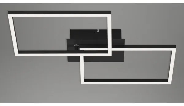 Briloner 3149-018 - LED Dimmelhető felületre szerelhető csillár FRAME 2xLED/15W/230V + távirányító