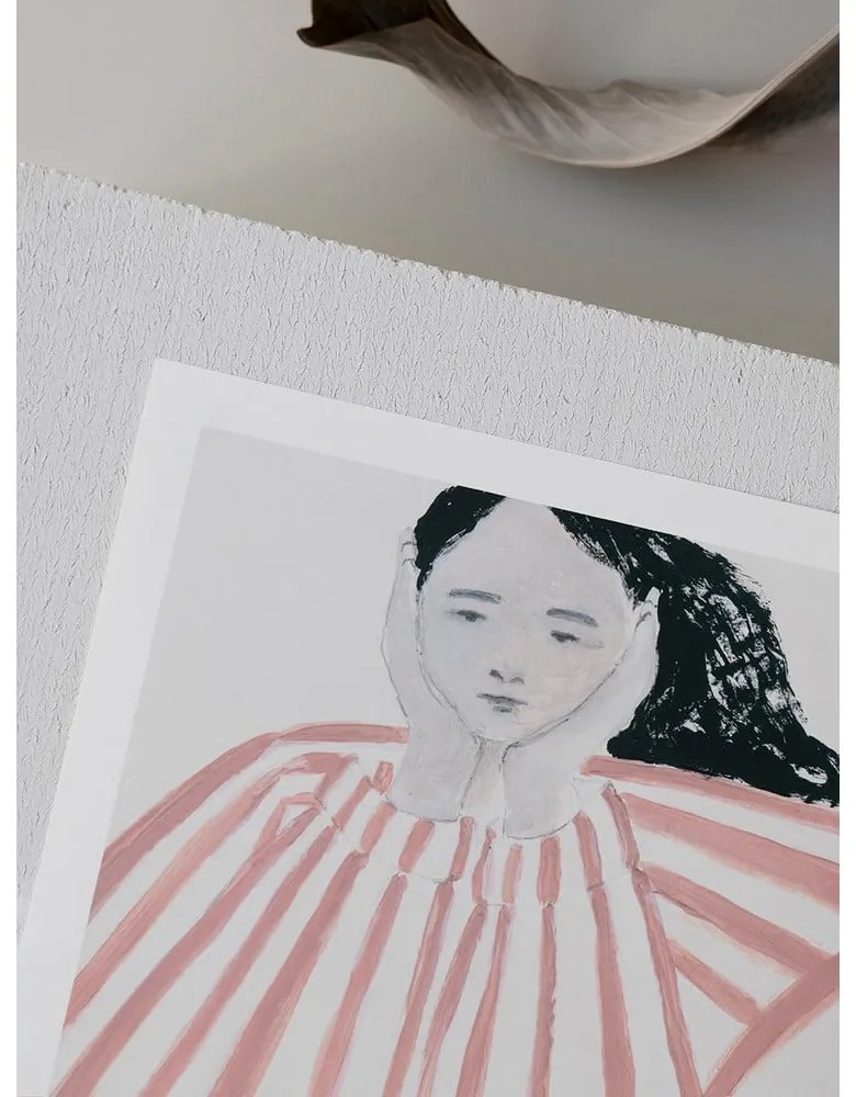 Poszter 50x70 cm Still Waiting – Sofia Lind – The Poster Club