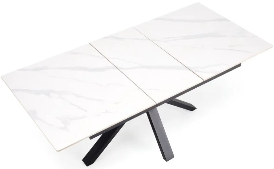 Platan bővíthető étkezőasztal fehér 140-180cm