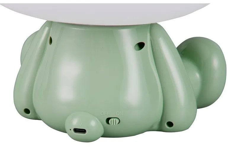 Zöld LED gyerek lámpa Hopper – Reality