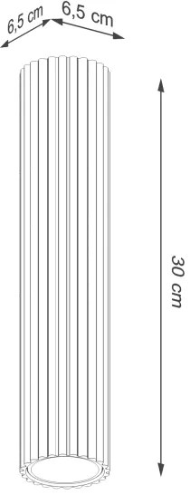 Sollux SL.1608 - Spotlámpa KARBON 1xGU10/10W/230V 30 cm zöld