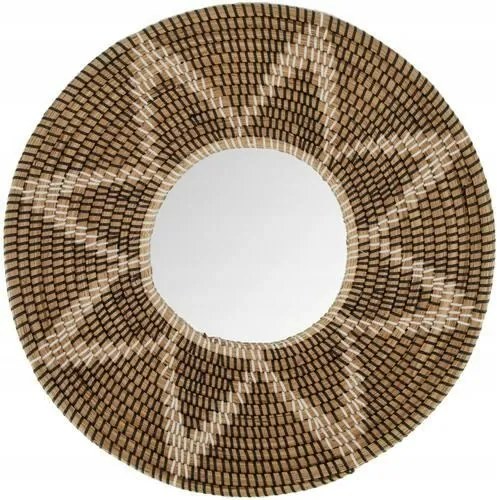 Boho Fali Tükör tengerifű dekoráció 52 cm