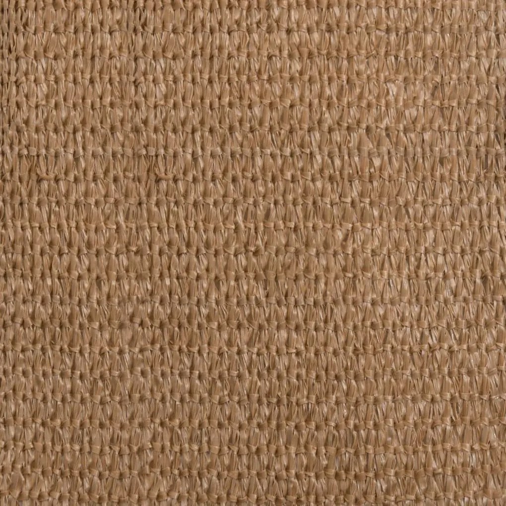 tópszínű HDPE napvitorla 160 g/m² 3 x 6 m