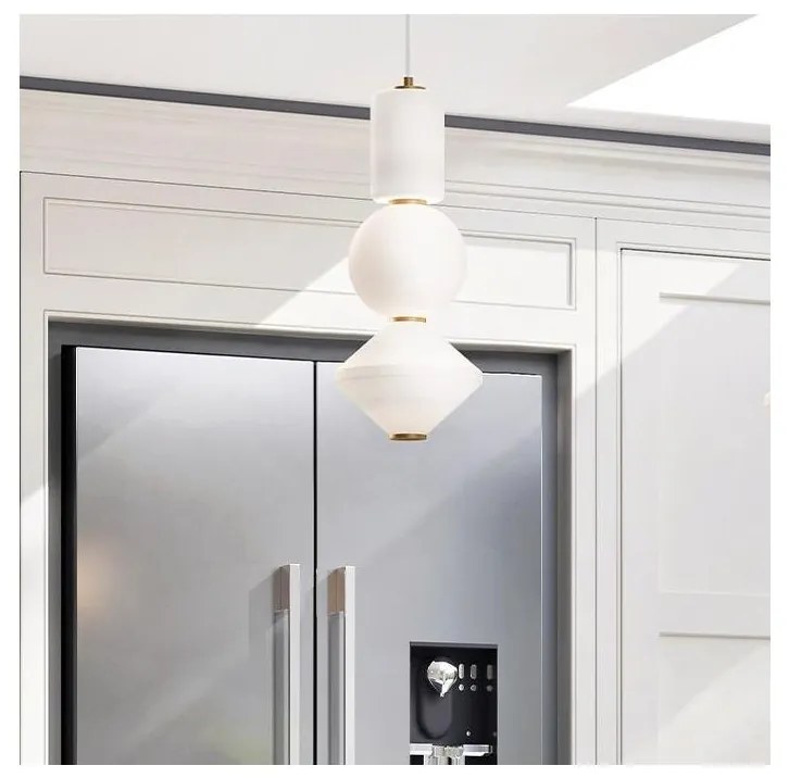 Alora Mood ALM-BIJOU-P3-GD - LED csillár kábelen BIJOU LED/20W/230V 3000K aranyszínű