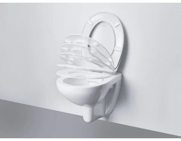 GROHE 39493000 - WC-ülőke BAU CERAMIC tartós fehér