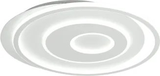 Brilagi - LED dimmelhető mennyezeti lámpatest IRIS LED/83W/230V 46x50 cm fehér + távirányító