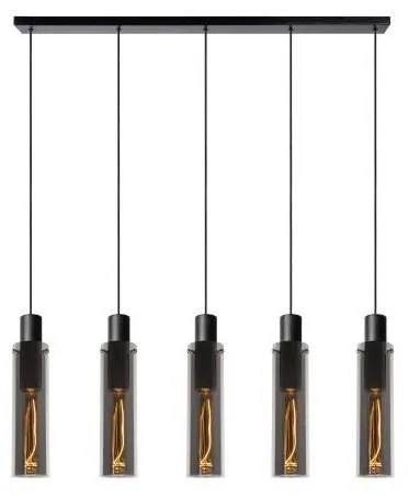 Lucide 74404/05/65 - Csillár zsinóron ORLANDO 5xE27/40W/230V