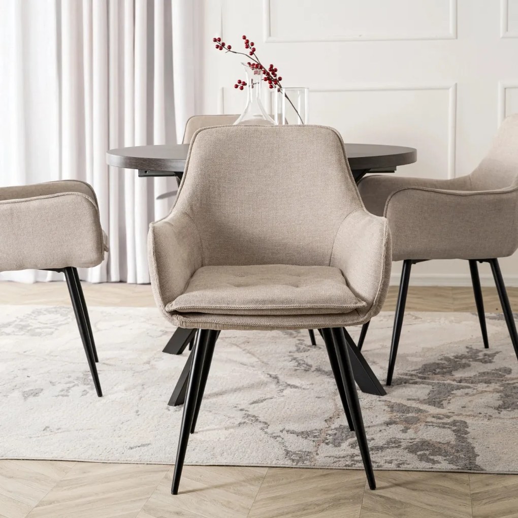 Szék krém színben. EDRICK