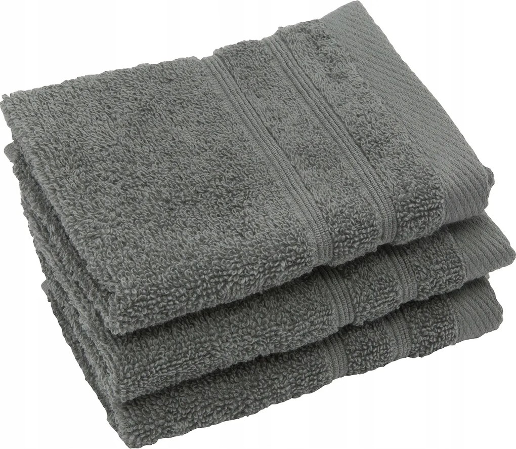 Törölköző 30x30cm Balou 500g/m2 Antracit