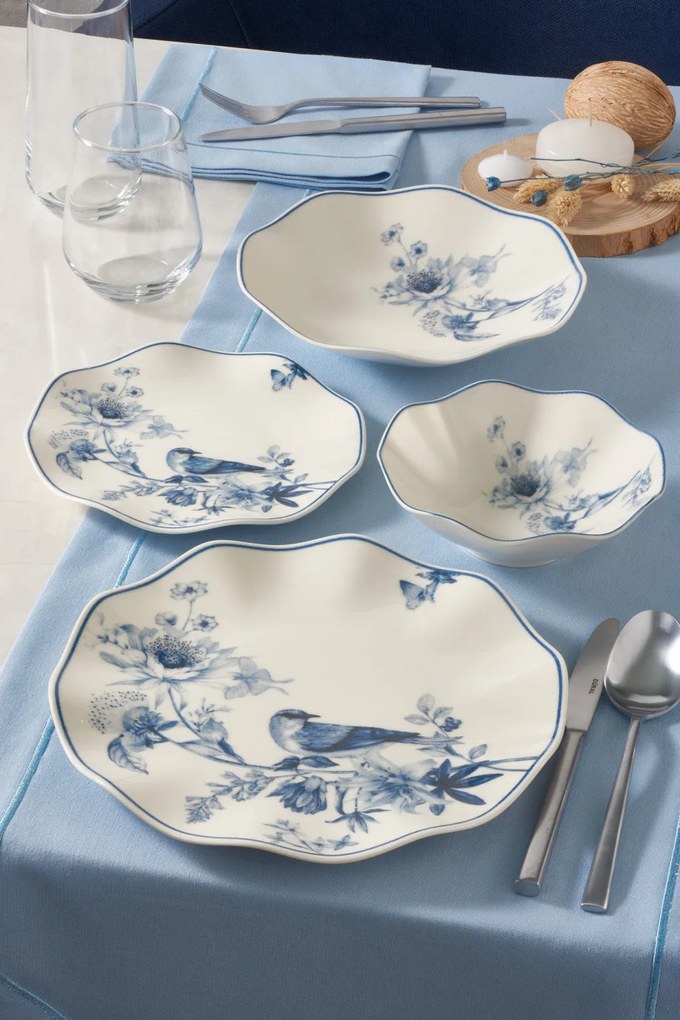 24 részes porcelán étkészlet