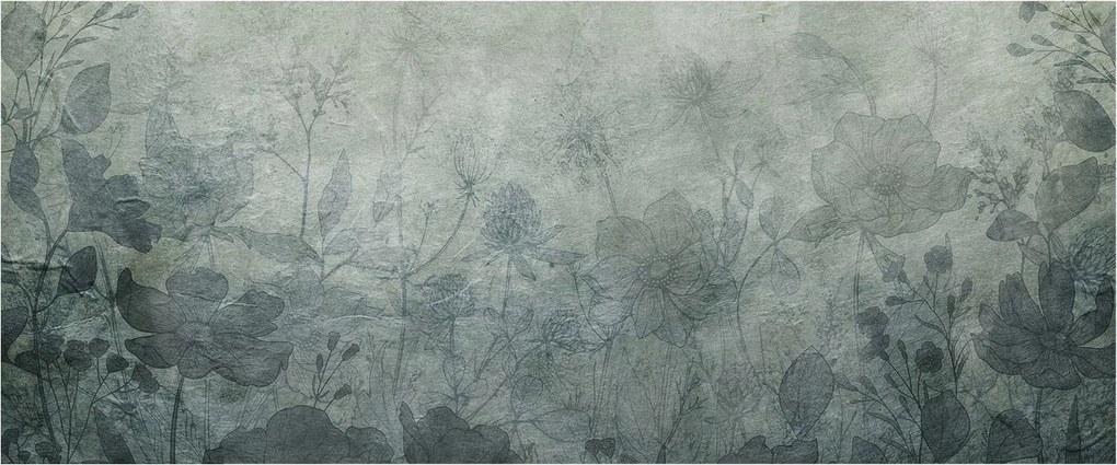 Fotótapéta Flizelin Fal a Hálószobába Növényi elegancia 250x104 Ragasztó