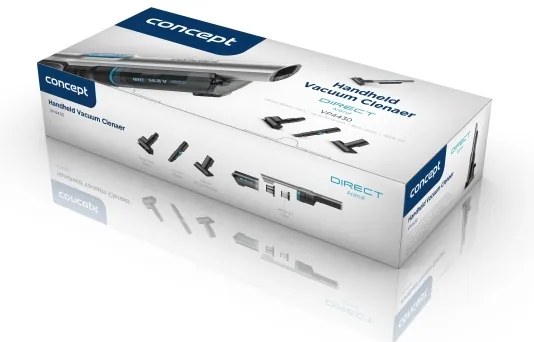 Concept VP4430 - Kézi porszívó DIRECT ANIMAL 180W/14,8V 2200 mAh fekete