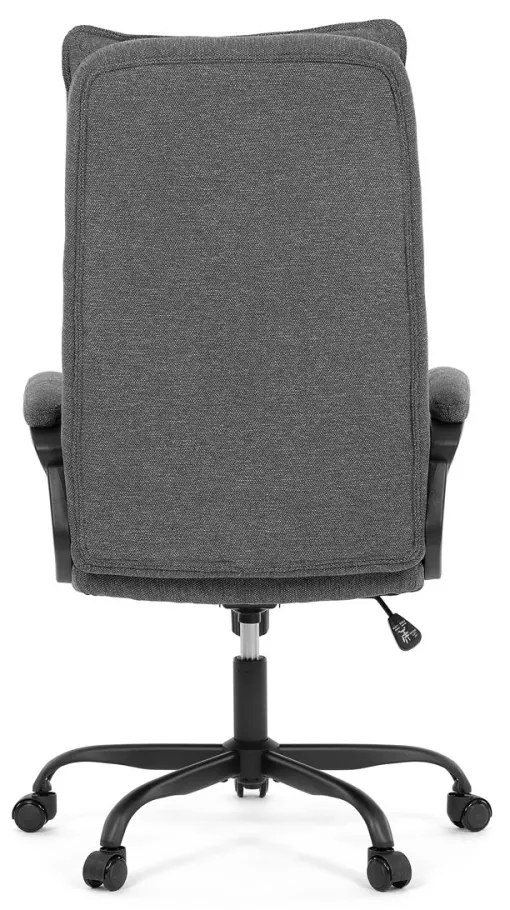 Scaun pivotant de birou confortabil, din țesătură, de culoare gri. KA-Y348