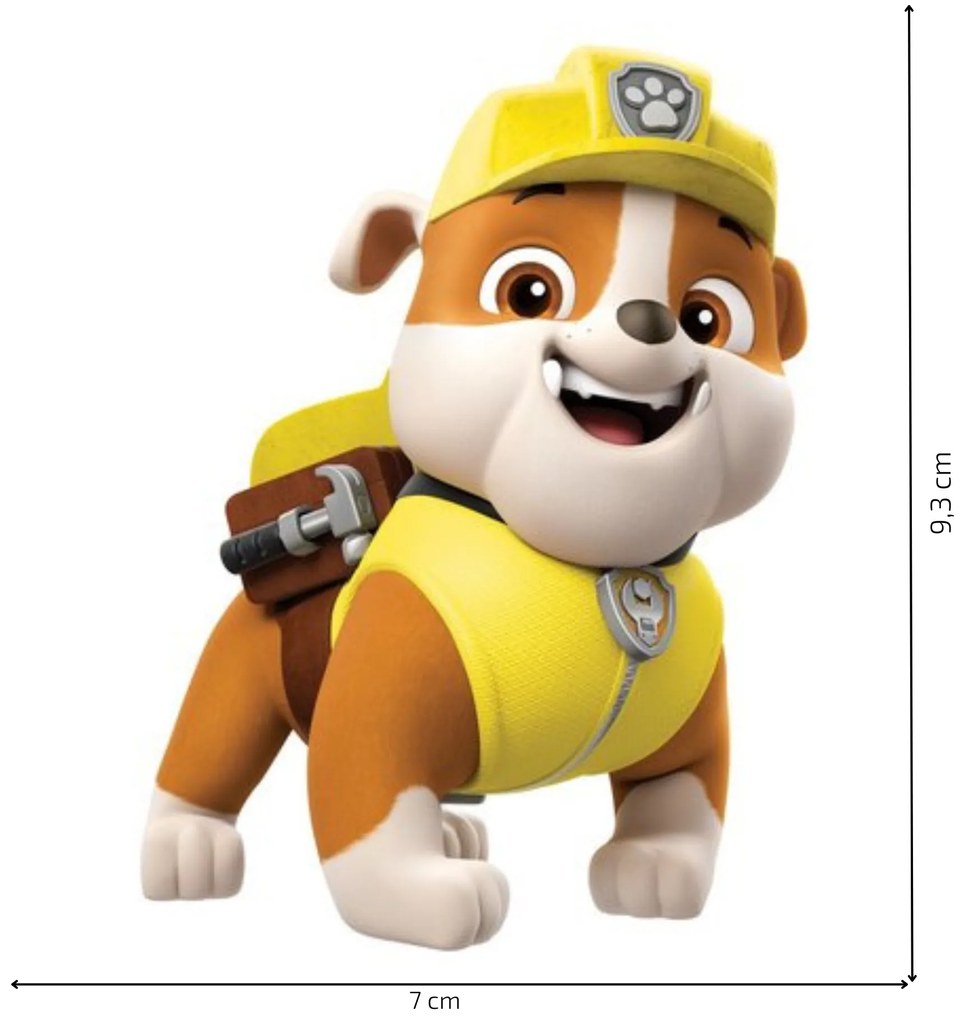 PIPPER. Matrica a kapcsoló felett "PAW Patrol -  Rubble"