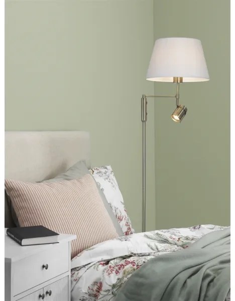 Cottex A2552A - LIBRA állólámpa 1xE27/60W/230V + GU10/40W