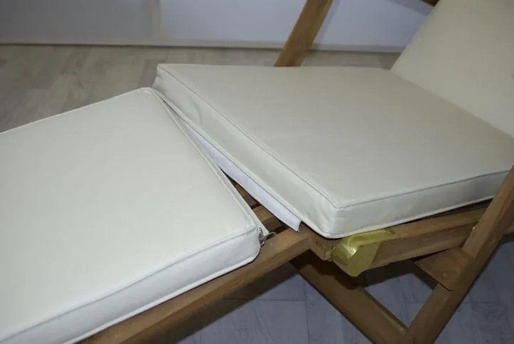 Párna nyugágyhoz FLORENTINE 2 db krémszínű