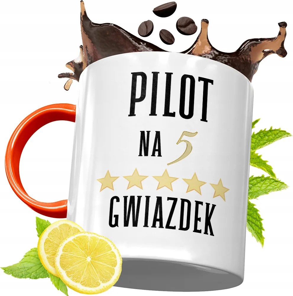 Narancssárga Bögre Távirányítós Ajándék fényképes nyomtatással