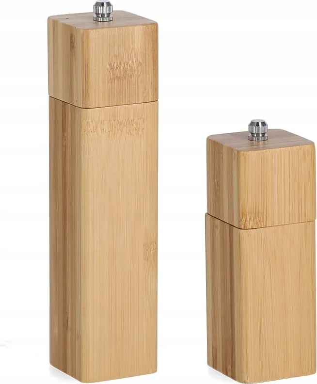 Só/bors daráló, bambusz . Méret cm-ben: 5x5