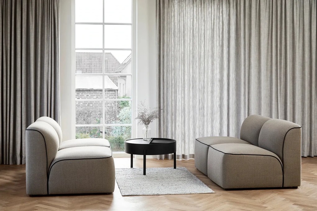 Carpet Tact, sötét, több méretben - Woud méretek: 140 x 90 cm