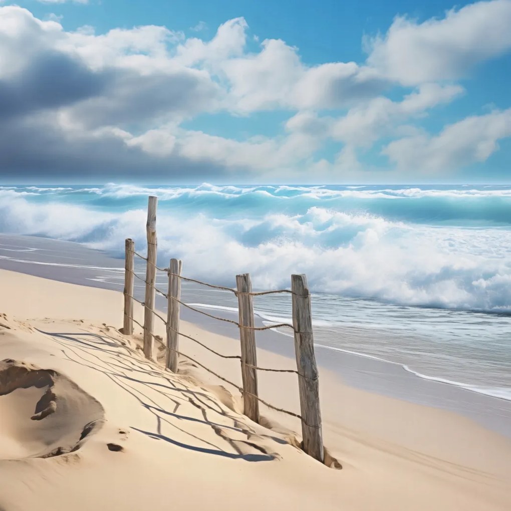 Poszter 100x100cm Óceán suttogása