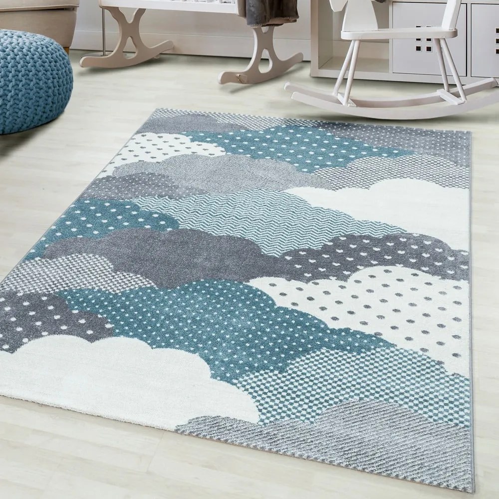 Kék-szürke gyerek szőnyeg 120x170 cm Bambi – Ayyildiz Carpets