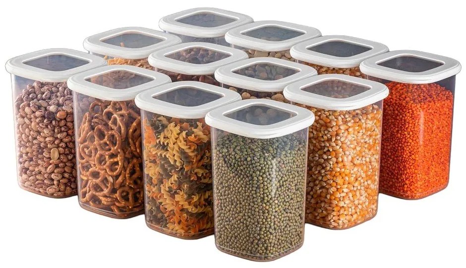 Élelmiszertartó doboz szett 12 db-os Fresco – Hermia