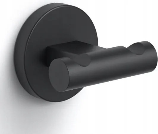 Zack Scala Dupla Törölközőtartó Fekete