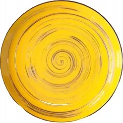 Csempe tányér Colorboom WL-669412/A Wilmax sárga