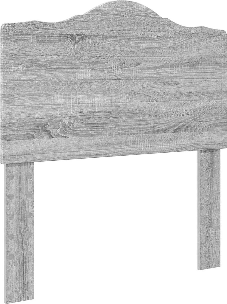 vidaXL Fejtámla Szürke Sonoma 75 cm Faanyag